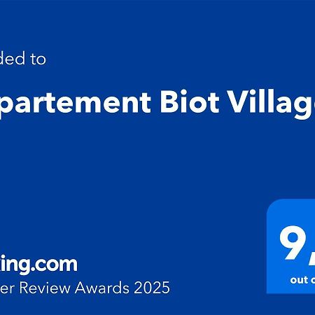 Appartement Biot Village Екстер'єр фото